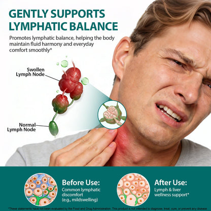 Lymphatic Drainage Drops, Natural Lymph Cleanse & Immune Support Supplement with Echinacea, Dandelion, Elderberry, Cleavers, Astragalus & Burdock, 2 FL OZ (1) - Maple Wellness Supplements