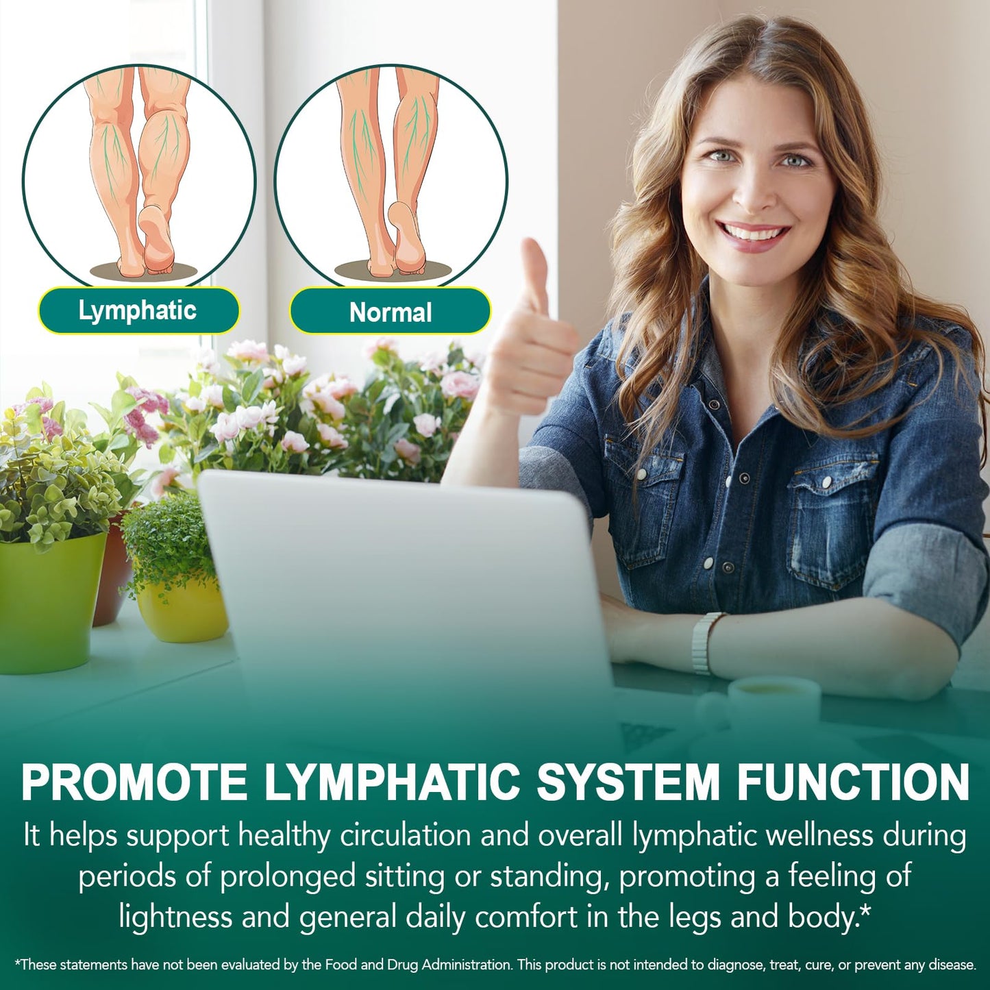 Lymphatic Drainage Supplement – 4,275 mg 21-in-1 Botanical Complex, Echinacea, Burdock Root, Red Clover, Elderberry & Dandelion, Supports Natural Detox & Healthy Circulation, 240 Softgels - Maple Wellness Supplements