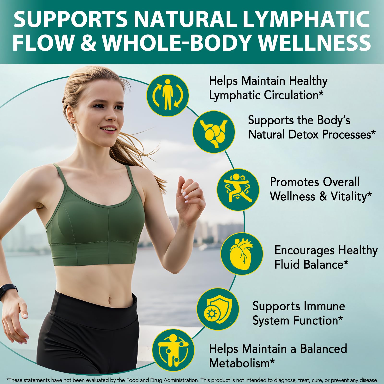 Lymphatic Drainage Supplements, 4275mg Lymph System Support Supplement for Women & Men, Daily Wellness Support, 21-in-1 Herbal Blend with Echinacea, Dandelion, Burdock, Turmeric & More, 240 Softgels - Maple Wellness Supplements