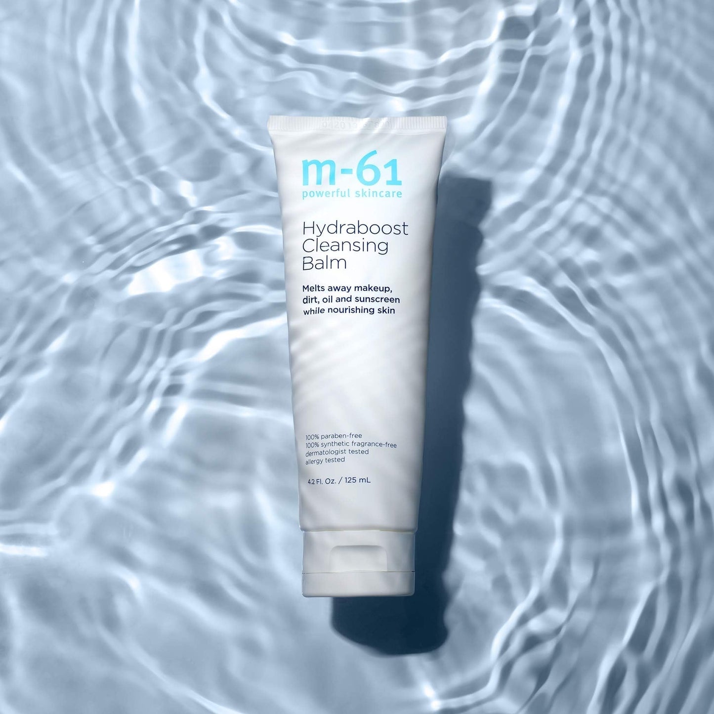 m-61 Hydraboost Cleansing Balm | Makeup Removing Cleanser Balm Melts Away Dirt, Oil, and Sunscreen | Fragrance Free | Derm & Allergy Tested | Made in USA | 4.2 Fl Oz - Maple Wellness Supplements