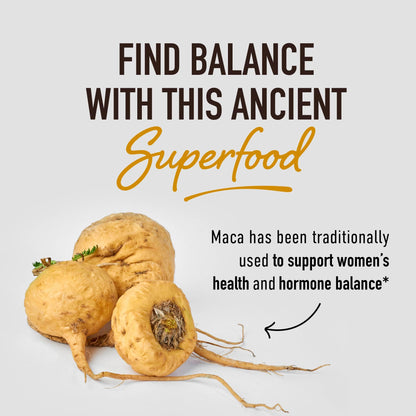 Maca Root Liquid Drops for Organic Energy Support for Women & Men | 2 Fluid Ounces | Support Hormone Balance, Mood, Energy & Fitness - Maple Wellness Supplements