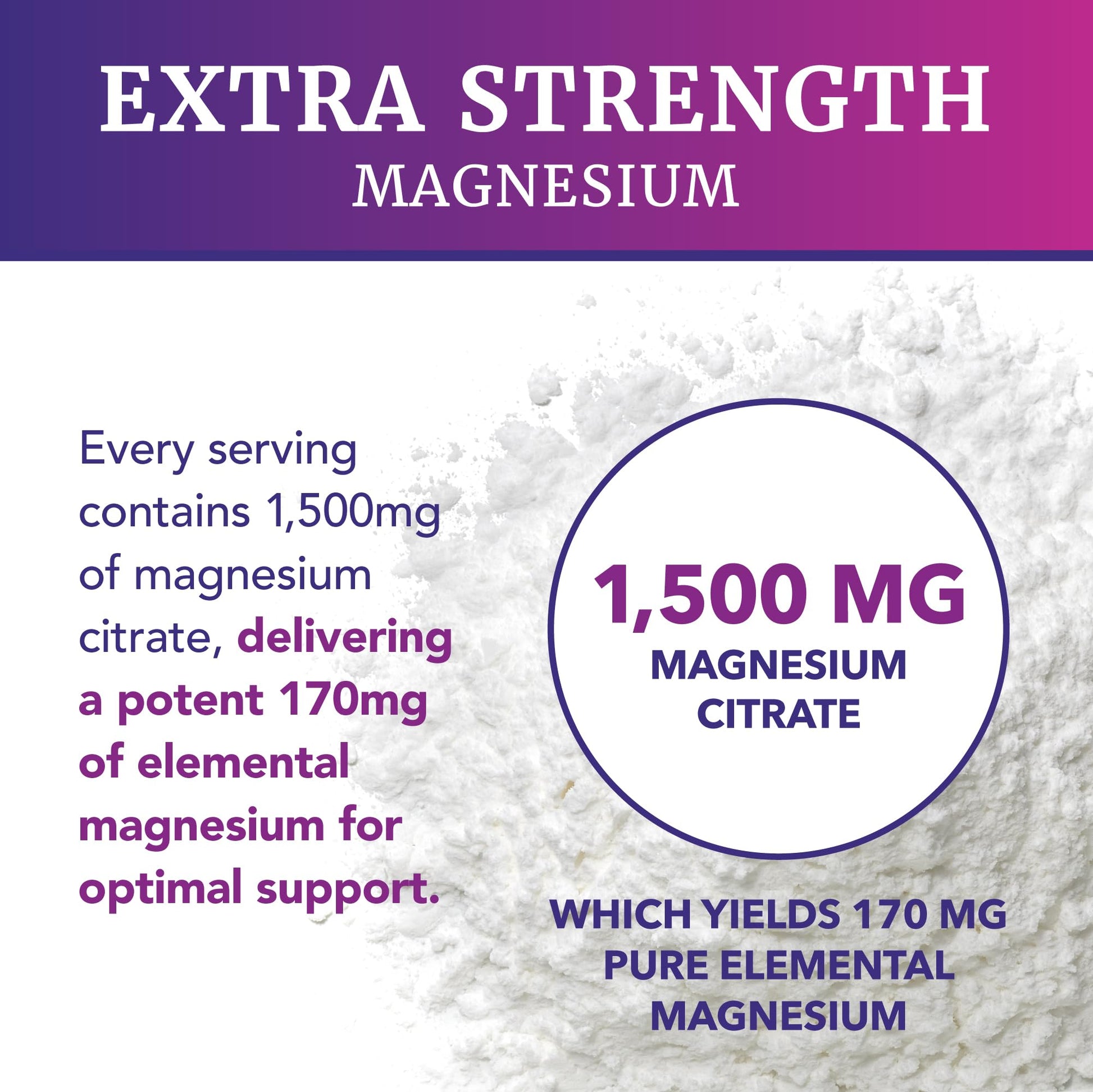 Magnesium Citrate Gummies | Extra Strength for Calm, Relaxation & Digestion | High Absorption Magnesium Gummies for Adults | Vegan, Non-GMO - Maple Wellness Supplements
