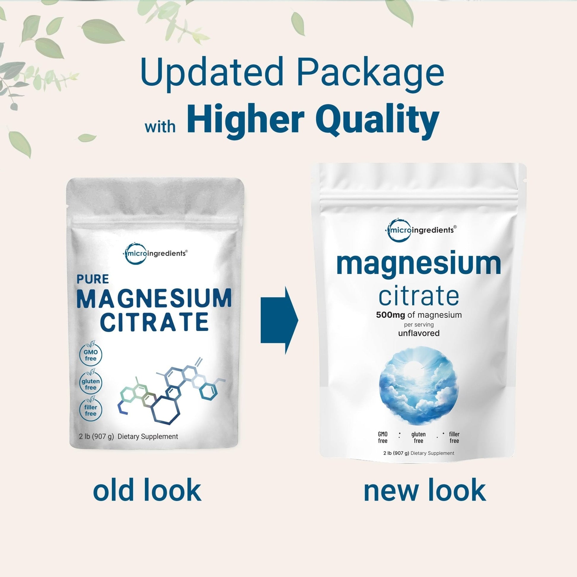 Magnesium Citrate Powder, 2lbs | Unflavored Magnesium Supplement | Relaxation and Nutrient Utilization | Easily Absorbed Formula | Non-GMO, Vegan, Gluten Free - Maple Wellness Supplements