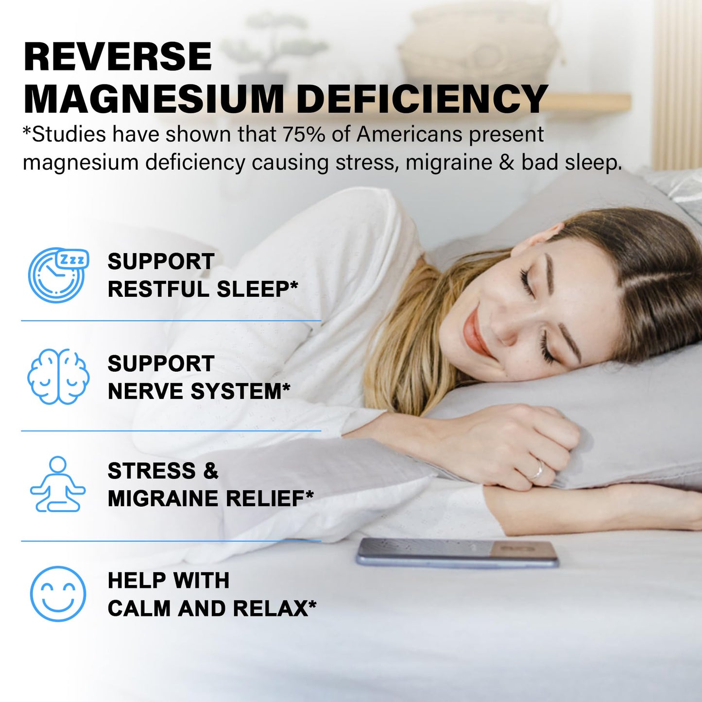 Magnesium Complex Supplement 8 Forms, 500mg Magnesium Glycinate, Malate, Citrate, High Absorption Mg for Calm, Sleep, Mood & Healthy Muscle, Pack of 2, Total 120 Vegan Capsules - Maple Wellness Supplements