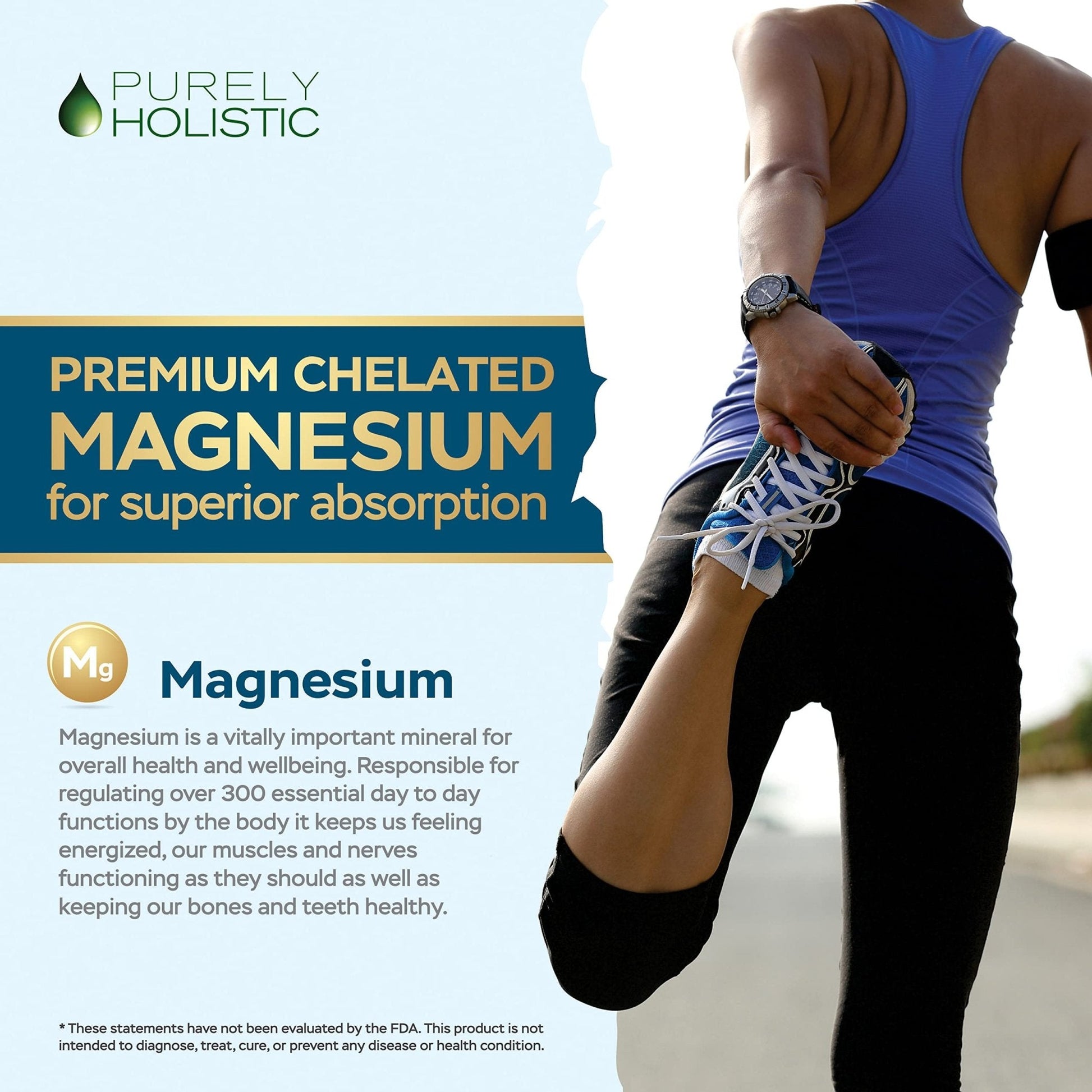Magnesium Glycinate 400mg - 270 Magnesium Tablets (not Capsules) - 400 mg Elemental Magnesium - Highly Bioavailable - Vegan and Vegetarian - for Improved Sleep, Stress Relief & Cramp Defense - Maple Wellness Supplements