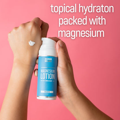 Magnesium Lotion with Shea Butter – Apply to Legs – Alternative to Topical Magnesium Cream - Maple Wellness Supplements