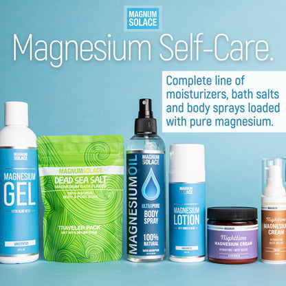 Magnesium Lotion with Shea Butter – Apply to Legs – Alternative to Topical Magnesium Cream - Maple Wellness Supplements