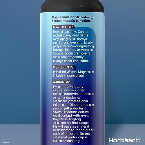Magnesium Spray for Restless Legs, Muscles, Sleep | 100ml | Magnesium Chloride Oil - Maple Wellness Supplements