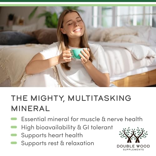 Magnesium Taurate Supplement for Cardiovascular Health to Boost Magnesium Levels (1,500mg per Serving, 210 Vegan Capsules) Non-GMO, Gluten Free - Maple Wellness Supplements
