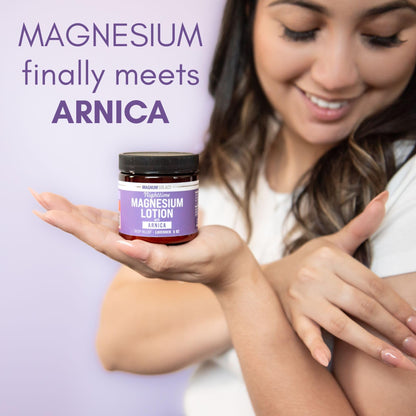 Magnum Solace Nighttime Magnesium Lotion with Arnica – Highly Concentrated Magnesium - Maple Wellness Supplements