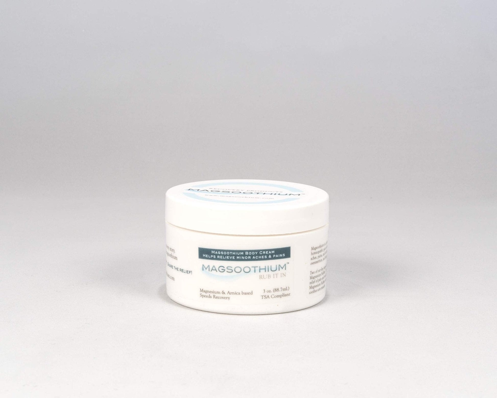 Magsoothium Original Recovery Balm- Magnesium Sulfate/Arnica Recovery Balm - Maple Wellness Supplements