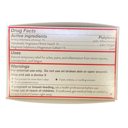 Magsoothium Original Recovery Balm- Magnesium Sulfate/Arnica Recovery Balm - Maple Wellness Supplements