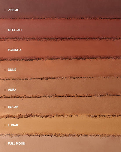 MAKE Beauty Skin Mimetic Microsuede Bronzer Powder - Matte Bronzing Powder Contour, Buildable Formula, Non Comedogenic, Long Lasting Color. Shade - Equinox for Medium to Deep Skin - Maple Wellness Supplements