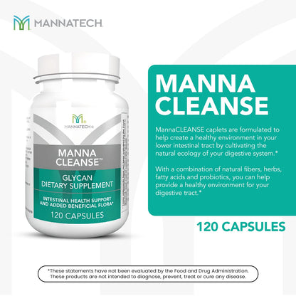Mannatech Digestive Enzymes and Probiotics - Powered by Ambrotose Derived from The Aloe Vera Plant - Digestive and Colon Cleanser Helps Support Overall Gut Heath - Maple Wellness Supplements
