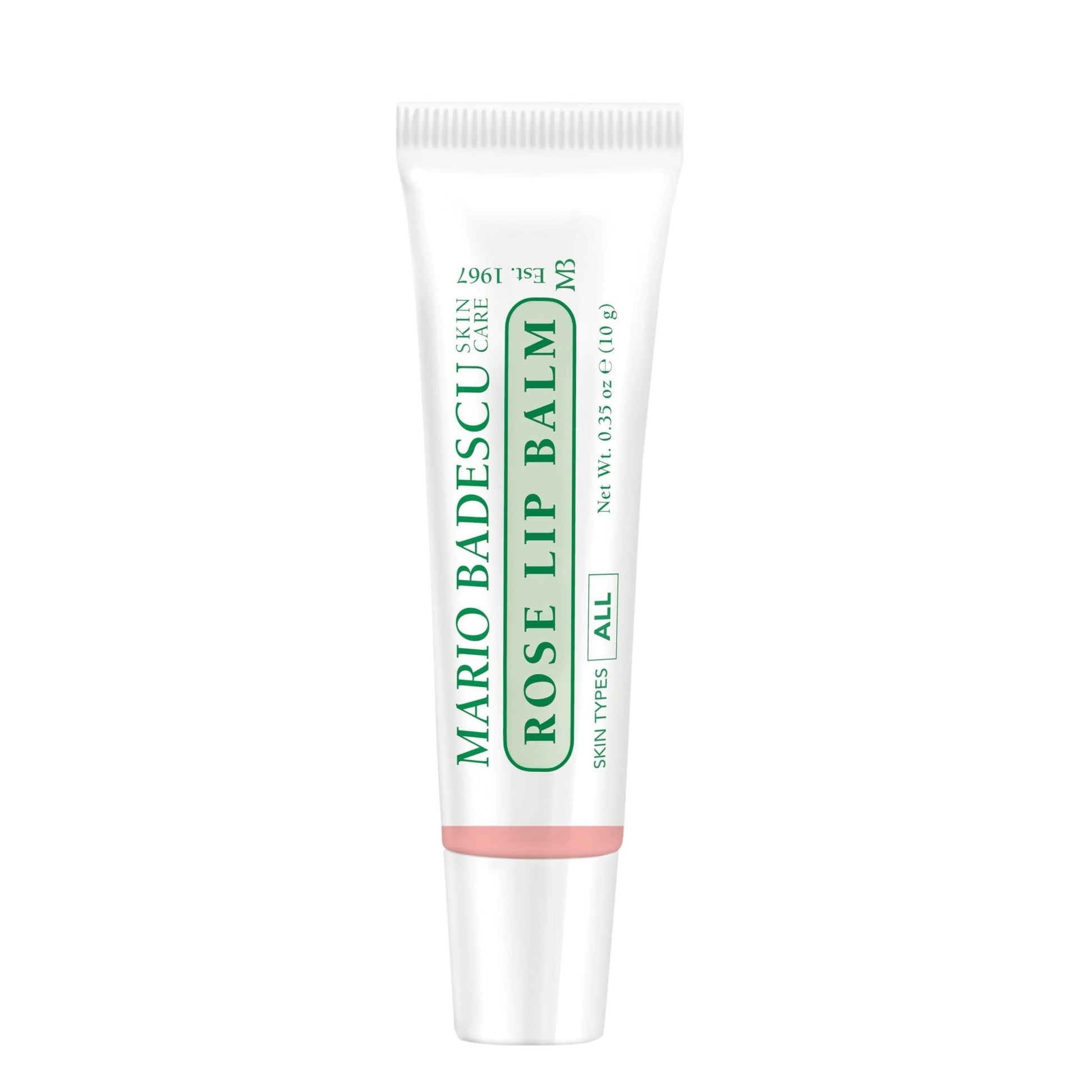 Mario Badescu Moisturizing Rose Lip Balm for Dry Cracked Lips, Infused with Coconut Oil and Shea Butter - Maple Wellness Supplements
