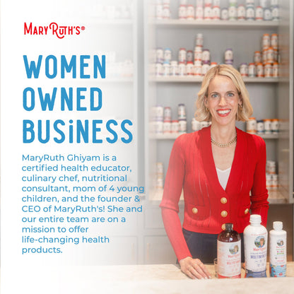 MaryRuth Organics Liquid Nighttime Multimineral | No Melatonin | Bedtime Routine | Magnesium Citrate | Calcium | Zinc | Vitamin D3| Available in 4 Flavors - Vegan | Sugar Free | Gluten Free | 32 Oz - Maple Wellness Supplements