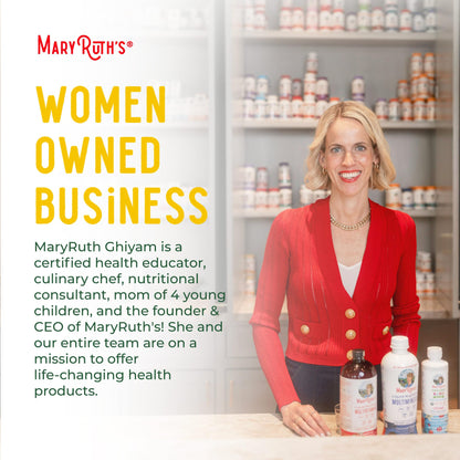 MaryRuth Organics Liquid Nighttime Multimineral | NO Melatonin | Magnesium Citrate | Calcium | Zinc | Vitamin D3| Available in 4 Flavors | Vegan | Sugar Free | Gluten Free | 32 Oz - Maple Wellness Supplements