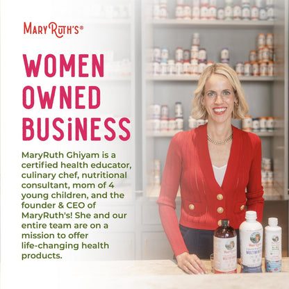 MaryRuth Organics Sugar Free | 2 Month Supply | Vitamin D & B12 Vitamin Supplements for Adults & Kids | Bone Health | Immune Support | Vegan | Non-GMO | 60 Servings - Maple Wellness Supplements