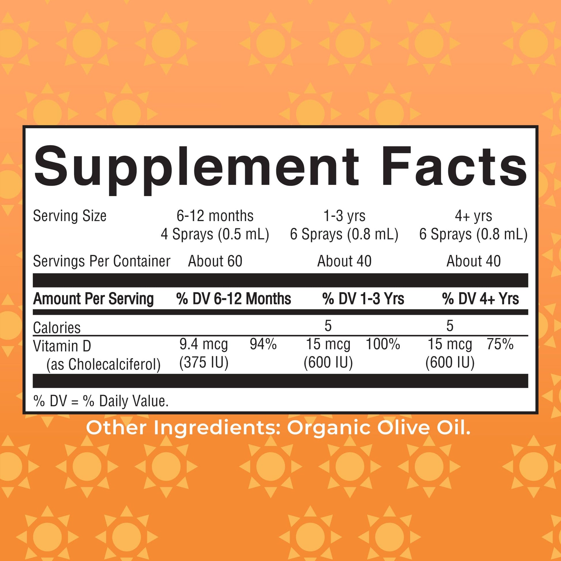 MaryRuth Organics Vitamin D USDA Organic | VIT D3 Liquid | Sugar Free | Liquid VIT D Spray Immune Support for Adults & Kids | Bone Health| Vegan | Gluten Free | Non-GMO | 30 Servings - Maple Wellness Supplements