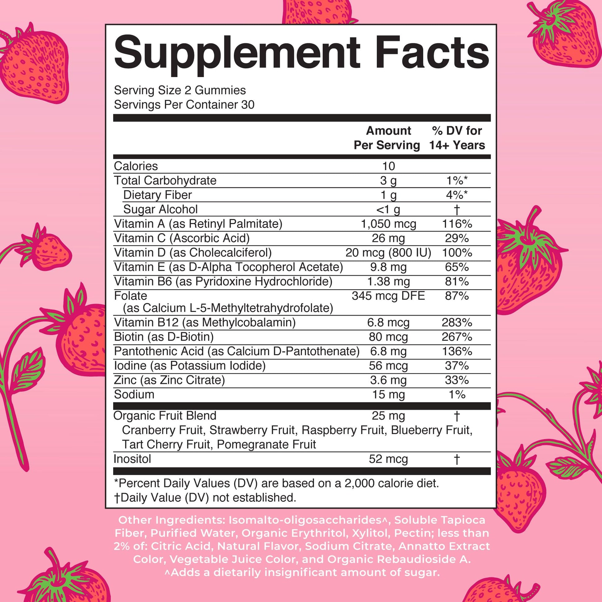MaryRuth Organics Women's Immune Support Multivitamin Gummies | Ages 14+ | Skin Health | Gummy Vitamins for Women | Sugar-Free | Vegan | Non-GMO | 60 Count - Maple Wellness Supplements