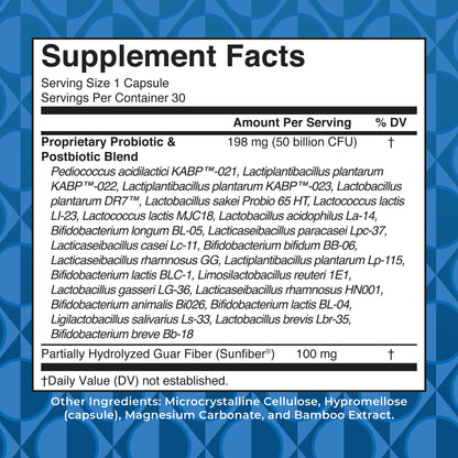 MARYRUTH'S 3-in-1 Probiotics for Digestive Health | Prebiotic & Postbiotic | Gut Health Supplement for Women & Men | 23 Unique Strains - Maple Wellness Supplements