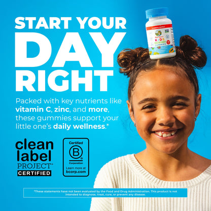 MARYRUTH'S Kids Vitamins | Multi | Sugar Free | 2 Month Supply | Kids Multivitamin Gummies for Ages 2+ | Vegan | Only 1 Gummy a Day | 60 Count - Maple Wellness Supplements