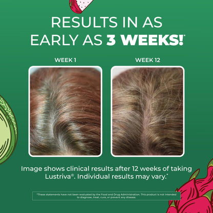 MARYRUTH'S Liquid Multivitamin + Hair Growth | Biotin 10000mcg | Lustriva Hair Growth Supplement | Clinically Tested in Women for Thicker Hair - Maple Wellness Supplements