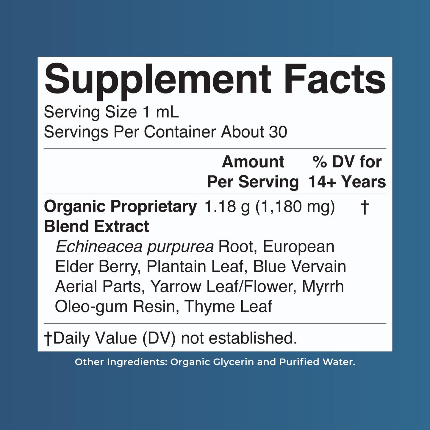 MARYRUTH'S Lymphatic Support Liquid Drops USDA Organic | Herbal Blend with Echinacea & Elderberry | Blue Vervain - Maple Wellness Supplements