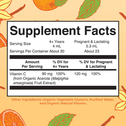 MARYRUTH'S Organic Vitamin C Supplement | Liquid Vitamin C Liquid Drops for Adults & Kids | Immune Support Supplement for Overall Health - Maple Wellness Supplements