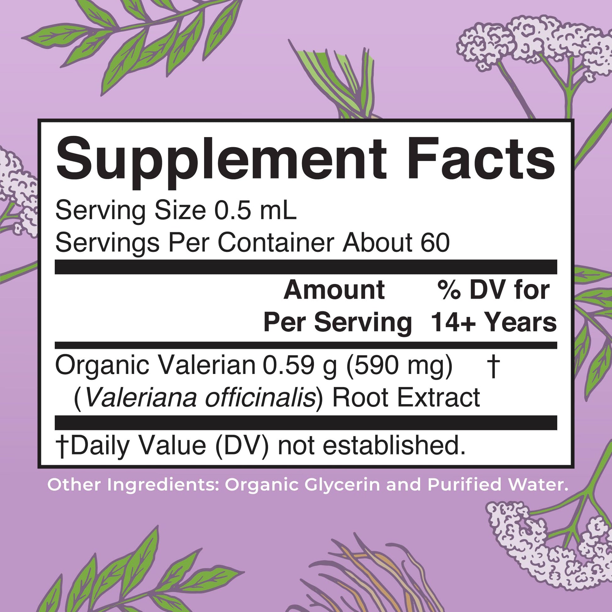 MARYRUTH'S Organics Valerian Root Liquid Drops | 2 Month Supply | Sugar Free | USDA Organic Valerian Root Drops | Support Sleep | Calm and Stress Relief - Maple Wellness Supplements