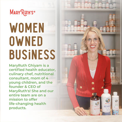 MaryRuth’s USDA Organic Maca Root Liquid Drops | Vegan | Non-GMO | Gluten Free | Alcohol Free | 1 Fl Oz - Maple Wellness Supplements