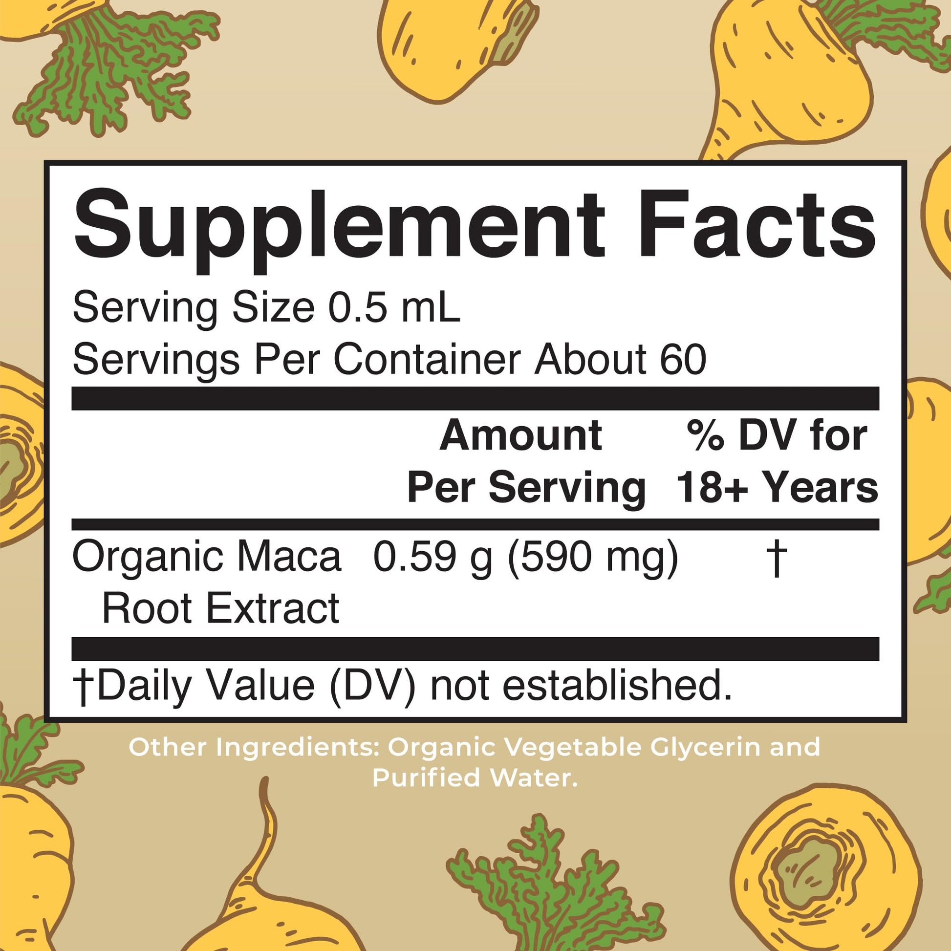 MARYRUTH'S USDA Organic Maca Root Liquid Drops | Vegan | Non-GMO | Gluten Free | Alcohol Free | 1 Fl Oz - Maple Wellness Supplements