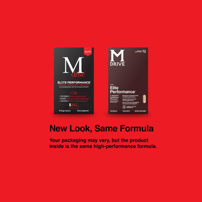 Mdrive Elite Multi - Natural Energy, Strength, Stress Relief, Lean Muscle, Immune Health Support from Zinc, Selenium, Manganese & Vitamin D, Enzymes for Digestive Support - Maple Wellness Supplements