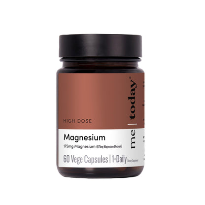 Me Today Magnesium Glycinate Supplement – 175mg High Absorption Magnesium Glycinate Capsule for Muscle Recovery, Nervous System Support, - Maple Wellness Supplements