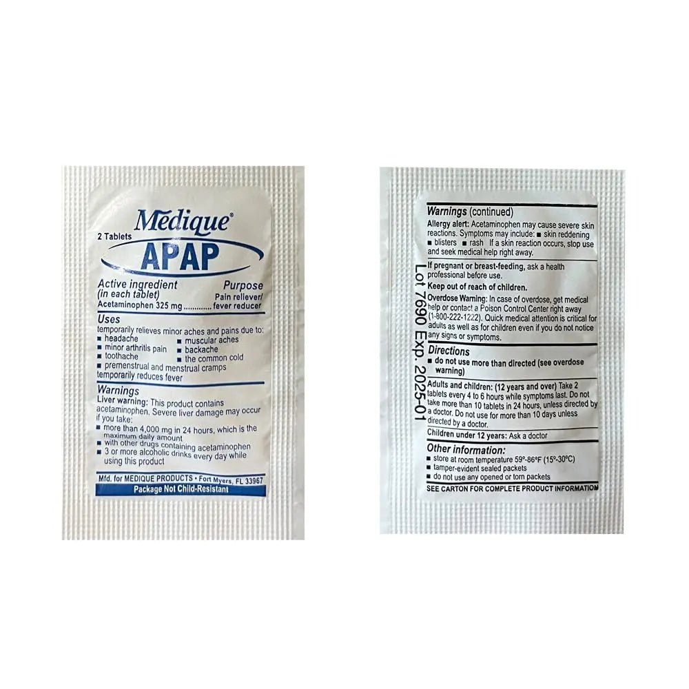 MEDICATIONS Unit DOSE Pack by RESCUE ESSENTIALS - Maple Wellness Supplements
