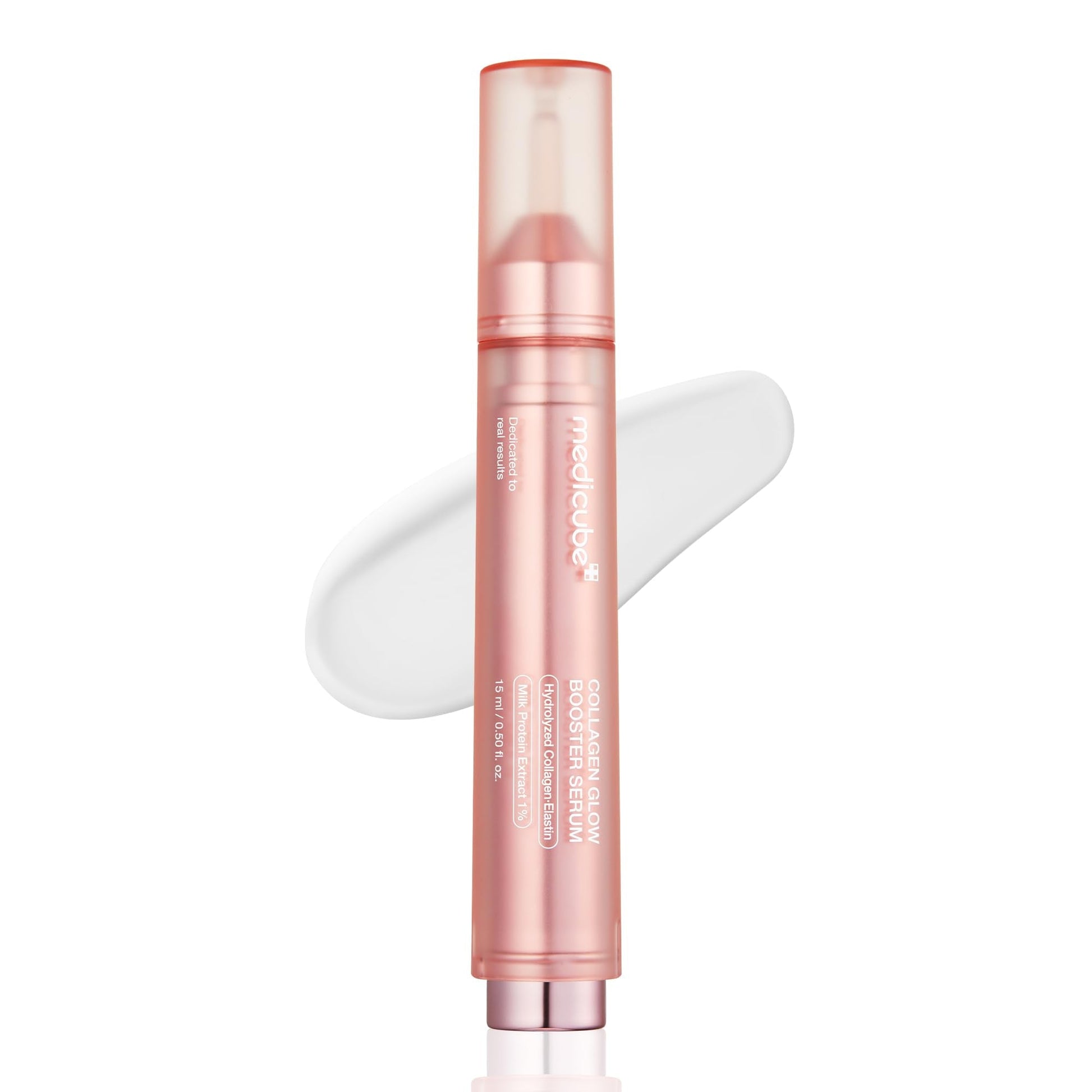 Medicube Collagen Glow Booster Milk Serum - Twist & Click - Radiance & Hydration with Niacinamide, Milk Protein Extract, Hydrolyzed Collagen - Maple Wellness Supplements