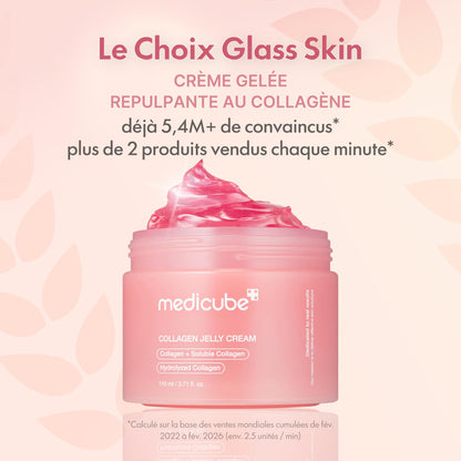 medicube Jelly Cream with Collagen, Niacinamide | Freeze-Dried Hydrolyzed Collagen - Maple Wellness Supplements