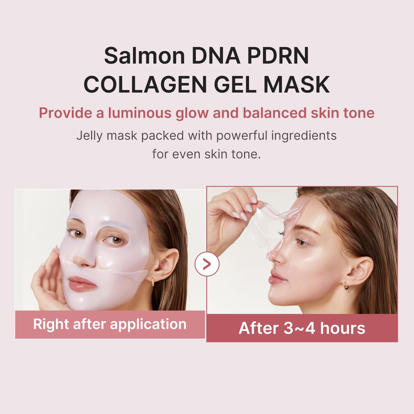 medicube Jelly Gel Mask with Salmon DNA PDRN Pink Collagen | Overnight Face Mask - Maple Wellness Supplements