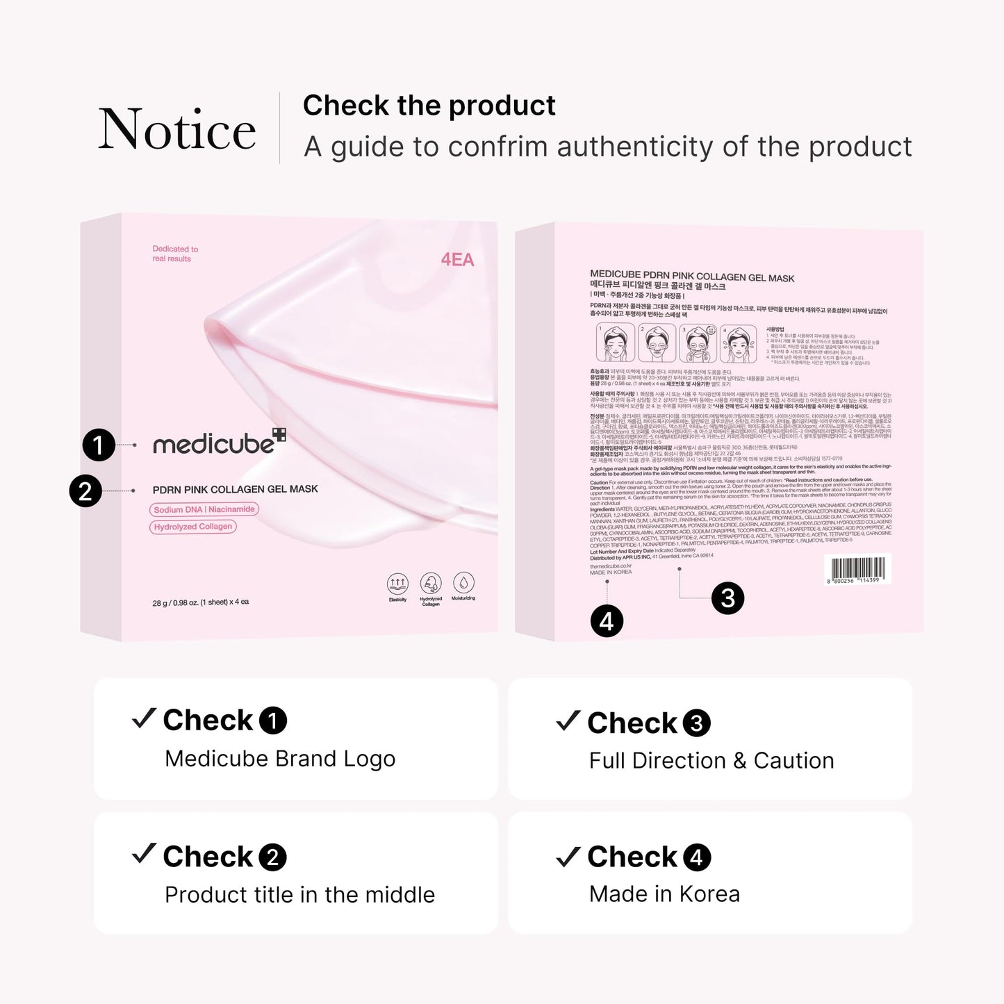 medicube Jelly Gel Mask with Salmon DNA PDRN Pink Collagen | Overnight Face Mask - Maple Wellness Supplements