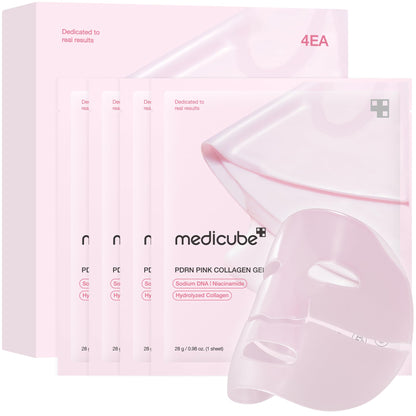 medicube Jelly Gel Mask with Salmon DNA PDRN Pink Collagen | Overnight Face Mask - Maple Wellness Supplements