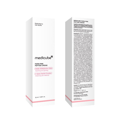 medicube PDRN Pink Hyaluronic Moisturizing Cream | Blemish Recovery, Relief & Hydrating Care | Restores Skin Elasticity & Glow - Maple Wellness Supplements