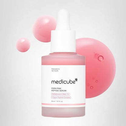 medicube PDRN Pink Peptide Serum with Salmon DNA | Pink Glow Serum with Peptides - Maple Wellness Supplements