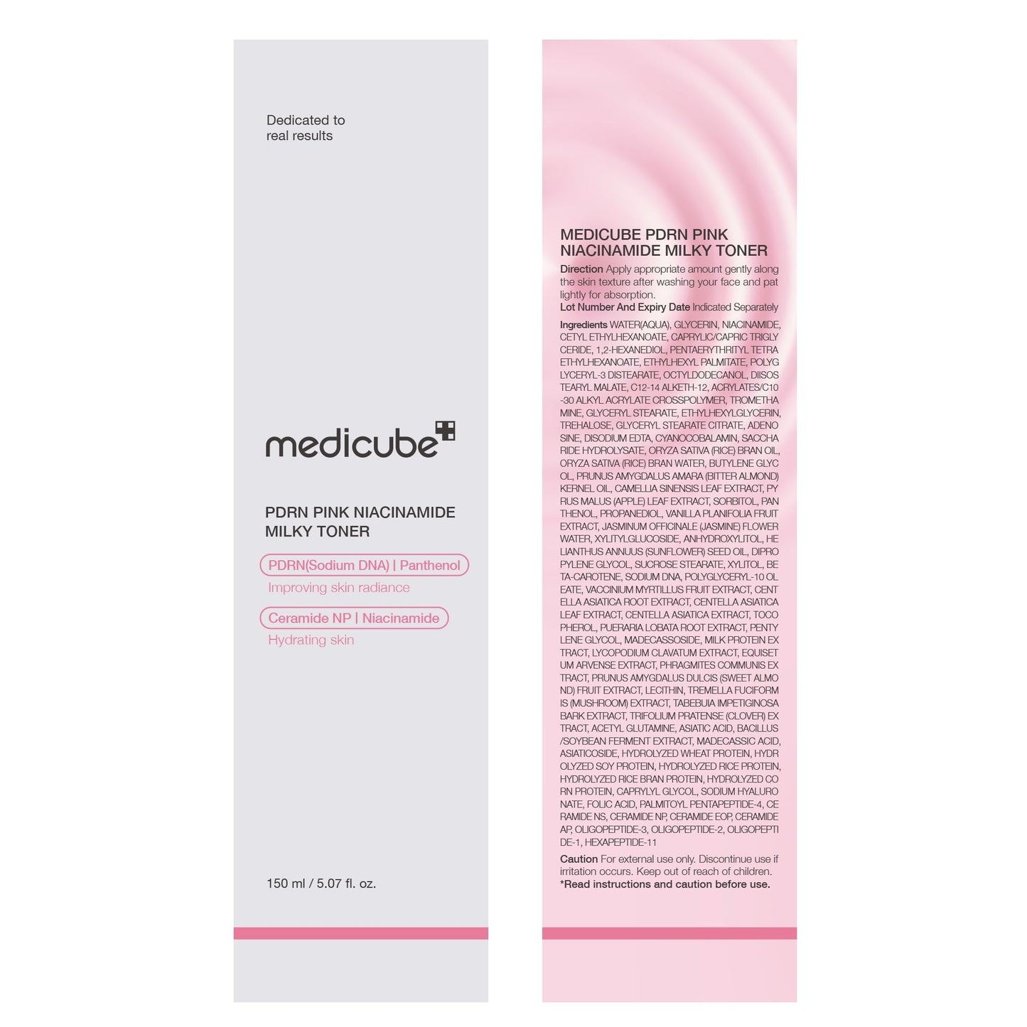 medicube PDRN Toner Salmon DNA Milky Toner | for Hydrating, Moisturizing, Soothing with Ceramide, Peptide - Maple Wellness Supplements