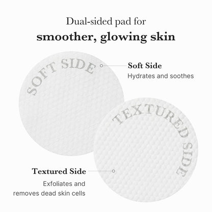 medicube Toner Pads Zero Pore Pad 2.0 | Dual-Textured Facial Pad for Exfoliation and Pore Care with 4.5% AHA Lactic Acid - Maple Wellness Supplements