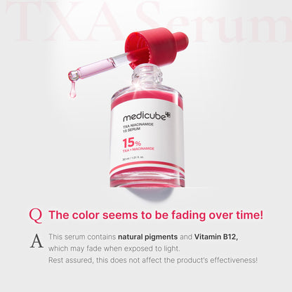medicube TXA+Niacinamide 15% Glow Facial Serum for After Spot Care | All-in-One Daily - Maple Wellness Supplements