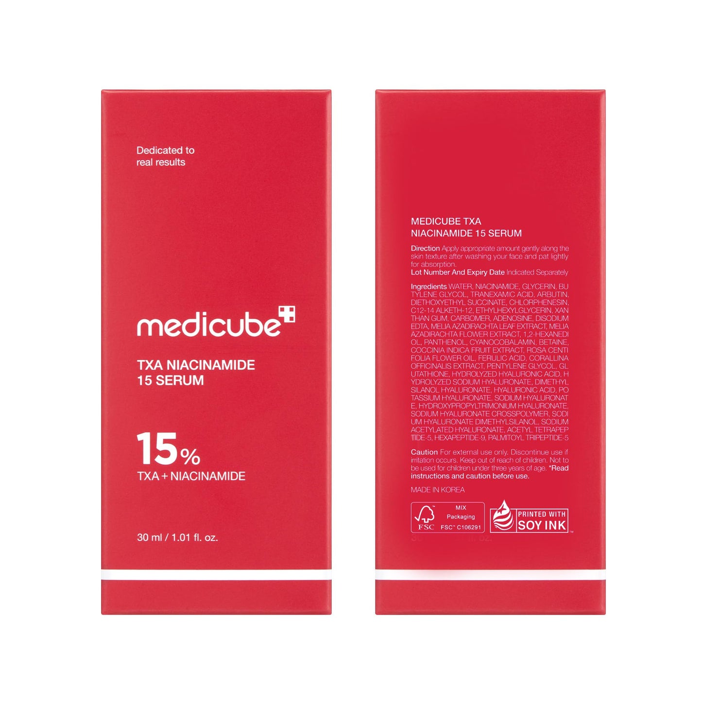 medicube TXA+Niacinamide 15% Glow Facial Serum for After Spot Care | All-in-One Daily - Maple Wellness Supplements