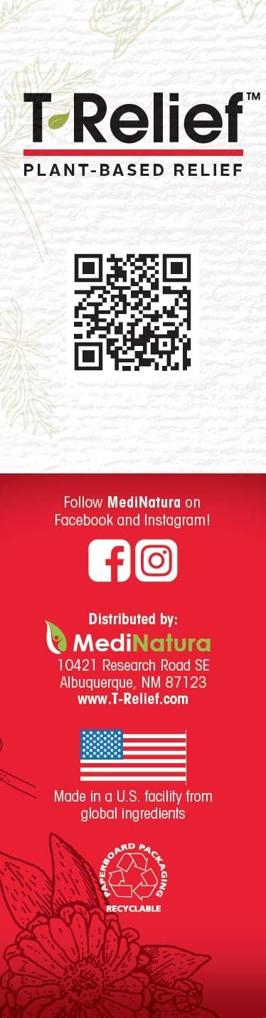 MediNatura T-Relief Extra Strength Discomfort Relief Gel-Extra-Strength Arnica Gel for Fast-Acting Relief-Supports Mobility & Body Aches-Homeopathic & Plant-Based-Paraben-Free-Non-Sticky - 2 oz - Maple Wellness Supplements