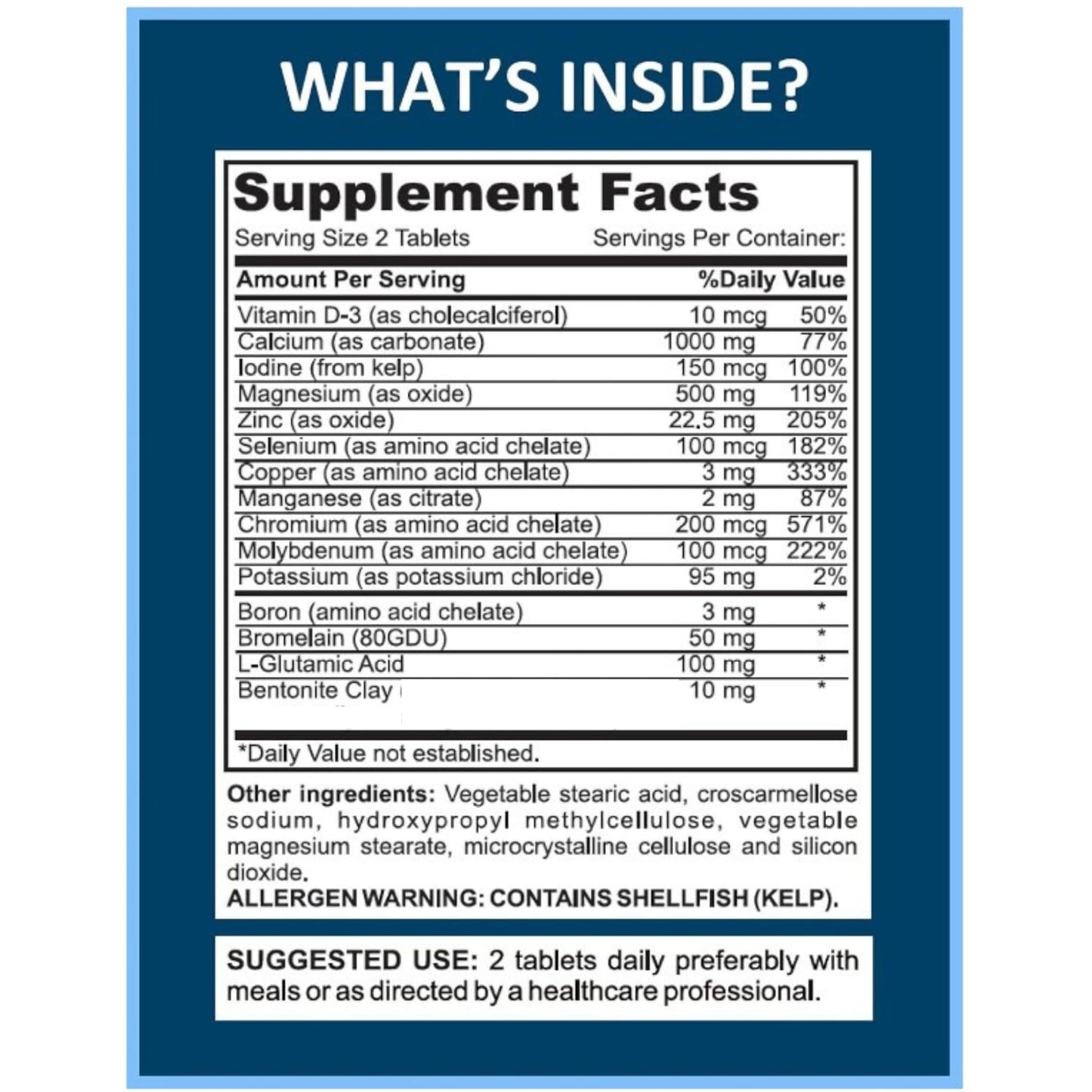 Mega Minerals Supplement by Youfit Nutrition | Trace Minerals | Premium Formula with Source of Minerals and Immune Health Support | Iron Free | All in One - Maple Wellness Supplements