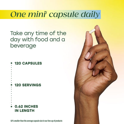 MegaFood Vitamin D3 5000 IU (125 mcg) - Vegetarian Supplements with Vitamin D3 K2 - Supports Bones, Teeth, Muscles & Immune Health - Certified Non-GMO - 120 Mini Capsules, 120 Servings - Maple Wellness Supplements