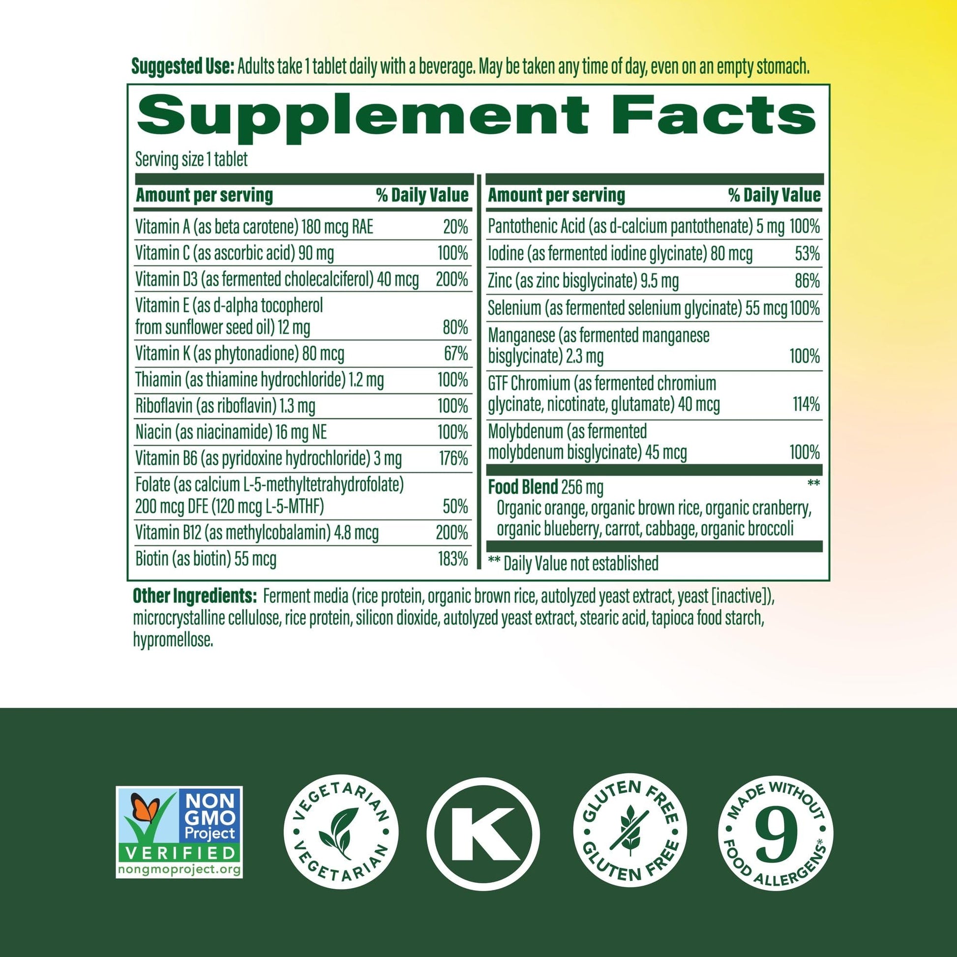 MegaFood, Women Over 55 One Daily, Supports Optimal Health and Wellbeing, Multivitamin and Mineral Dietary Supplement - Maple Wellness Supplements